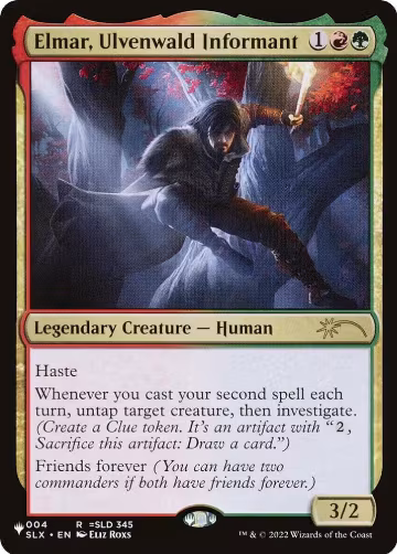 Elmar, Ulvenwald Informant (004), The List Reprints — Magic card price