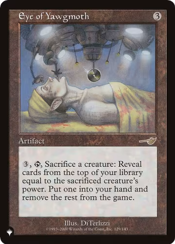 Eye of Yawgmoth (129/143), The List Reprints — Magic card price