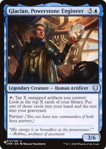 Glacian, Powerstone Engineer (072/361), The List Reprints — Magic card price