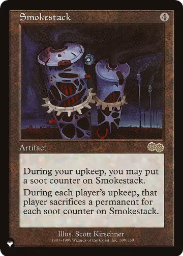 Smokestack (309/350), The List Reprints — Magic card price