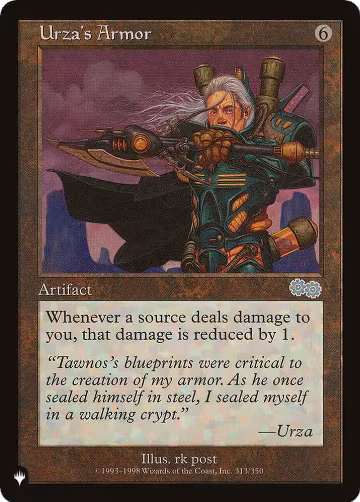 Urza's Armor (313/350), The List Reprints — Magic card price