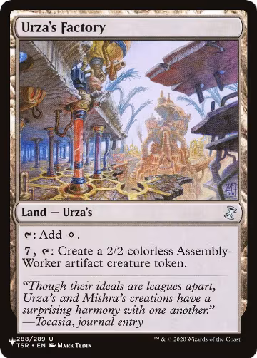 Urza's Factory (288/289), The List Reprints — Magic card price