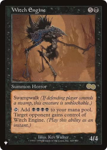 Witch Engine (169/350), The List Reprints — Magic card price