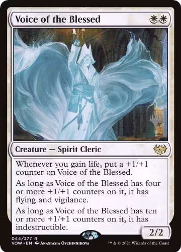 Voice of the Blessed (44), Promo Pack: The Brothers' War — Magic card price