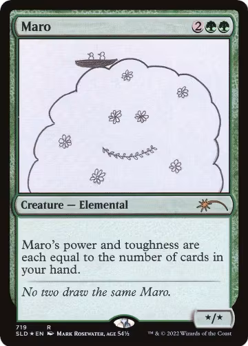 Maro (719) (719), Secret Lair Drop Series — Magic card price