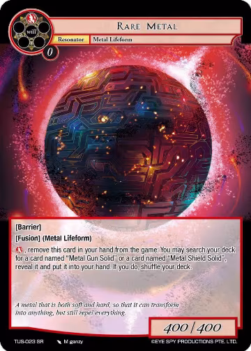 Rare Metal (TUS-023 SR), The Underworld of Secrets — Force of Will card price