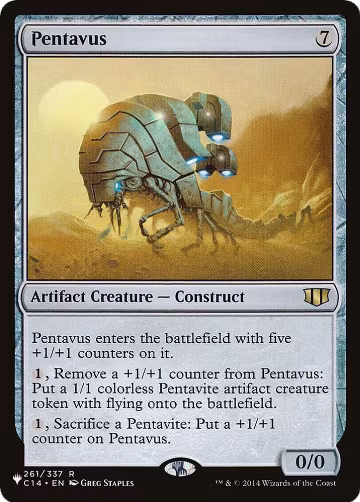 Pentavus (261/337), The List Reprints — Magic card price
