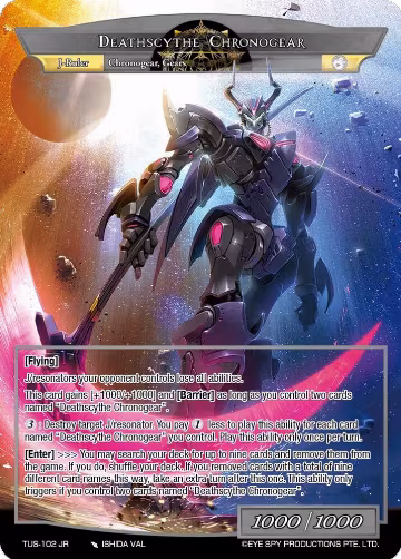 Twin Deathscythe, Severing Scythe // Deathscythe Chronogear (TUS-102 JR), The Underworld of Secrets — Force of Will card price