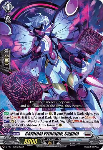 Cardinal Principle, Cagula (120) (D-PR/120EN), D Promo Cards — Vanguard card price