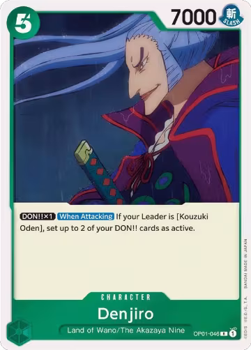 Denjiro (OP01-046), Romance Dawn — One Piece card price