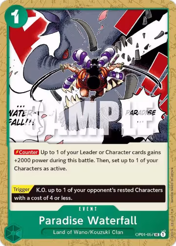 Paradise Waterfall (OP01-057), Romance Dawn — One Piece card price