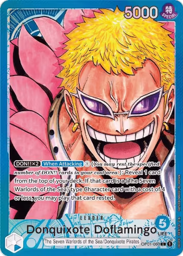 Donquixote Doflamingo (060) (Parallel) (OP01-060), Romance Dawn — One Piece card price
