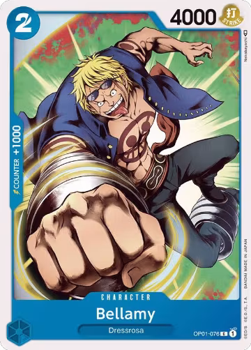 Bellamy (OP01-076), Romance Dawn — One Piece card price