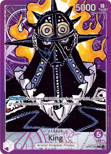 King (091) (Parallel) (OP01-091), Romance Dawn — One Piece card price