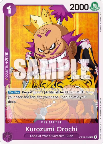 Kurozumi Orochi (OP01-098), Romance Dawn — One Piece card price