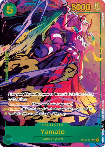 Yamato (Parallel) (OP01-121), Romance Dawn — One Piece card price