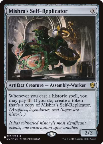 Mishra's Self-Replicator (223/269), The List Reprints — Magic card price