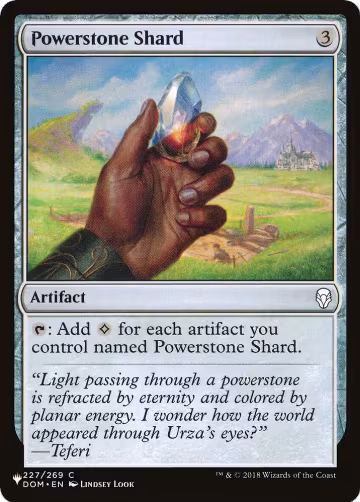 Powerstone Shard (227/269), The List Reprints — Magic card price