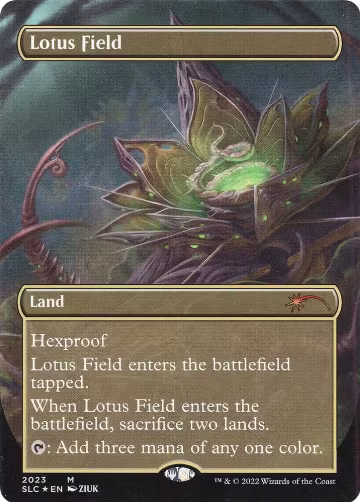 Lotus Field (2023), Secret Lair Countdown Kit — Magic card price