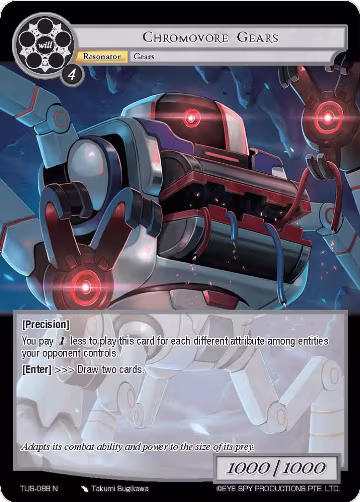 Chromovore Gears (TUS-088 N), The Underworld of Secrets — Force of Will card price