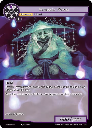 Ethereal Witch (TUS-054 N), The Underworld of Secrets — Force of Will card price