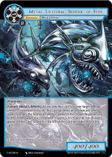 Metal Lifeform: School of Fish (TUS-032 N), The Underworld of Secrets — Force of Will card price