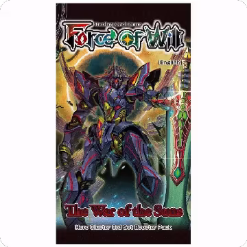 The War of the Suns Booster Pack, The War of the Suns — Force of Will sealed product price