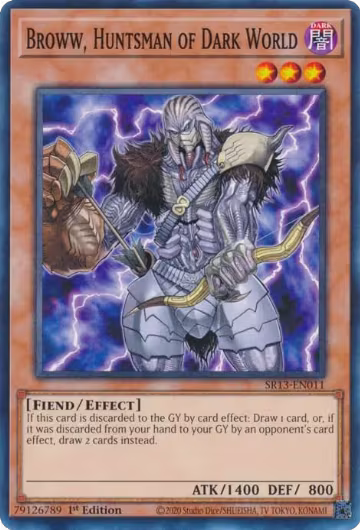 Broww, Huntsman of Dark World (SR13-EN011) — card price