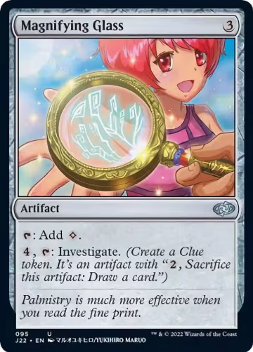 Magnifying Glass (95), Jumpstart 2022 — Magic card price
