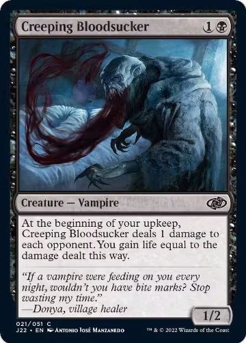 Creeping Bloodsucker (21), Jumpstart 2022 — Magic card price