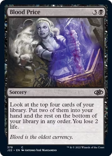 Blood Price (379), Jumpstart 2022 — Magic card price