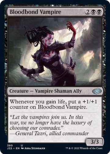 Bloodbond Vampire (380), Jumpstart 2022 — Magic card price