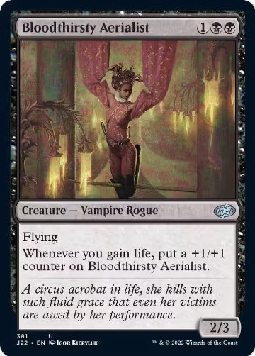 Bloodthirsty Aerialist (381), Jumpstart 2022 — Magic card price