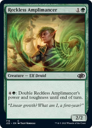 Reckless Amplimancer (716), Jumpstart 2022 — Magic card price