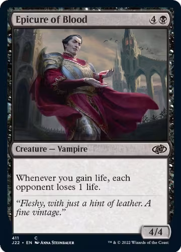Epicure of Blood (411), Jumpstart 2022 — Magic card price