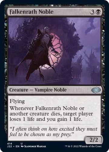 Falkenrath Noble (414), Jumpstart 2022 — Magic card price