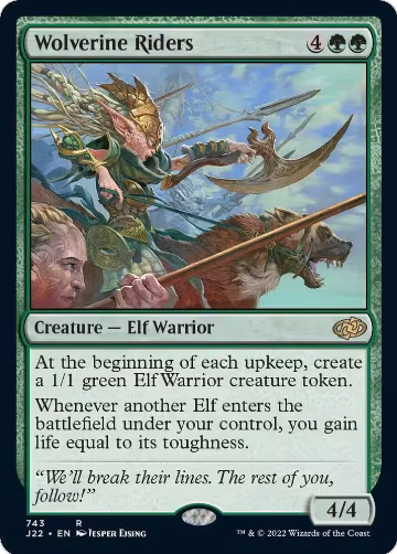 Wolverine Riders (743), Jumpstart 2022 — Magic card price