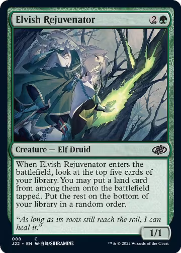 Elvish Rejuvenator (88), Jumpstart 2022 — Magic card price