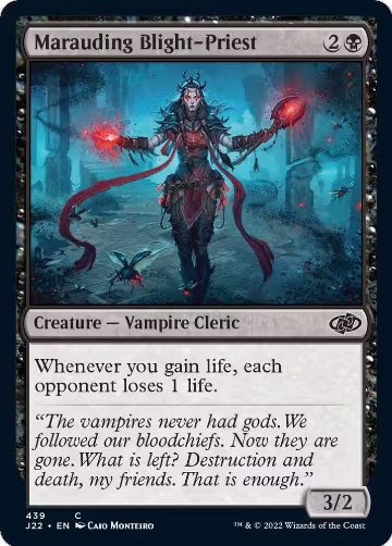 Marauding Blight-Priest (439), Jumpstart 2022 — Magic card price