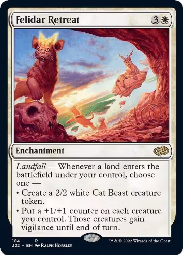 Felidar Retreat (184), Jumpstart 2022 — Magic card price