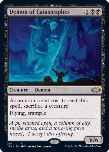 Demon of Catastrophes (397), Jumpstart 2022 — Magic card price