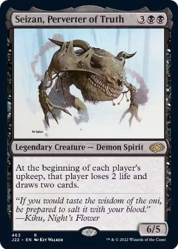 Seizan, Perverter of Truth (463), Jumpstart 2022 — Magic card price
