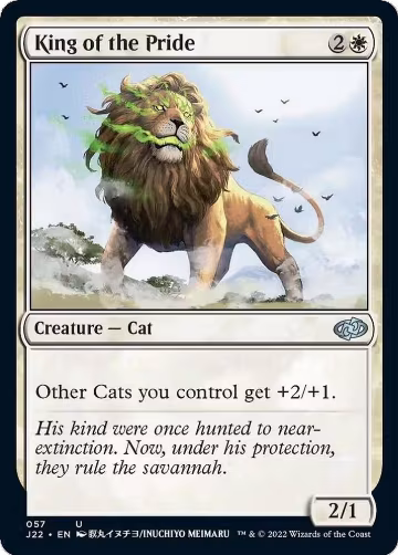 King of the Pride (57), Jumpstart 2022 — Magic card price