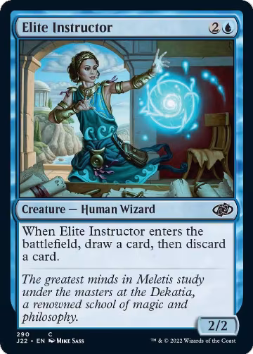 Elite Instructor (290), Jumpstart 2022 — Magic card price