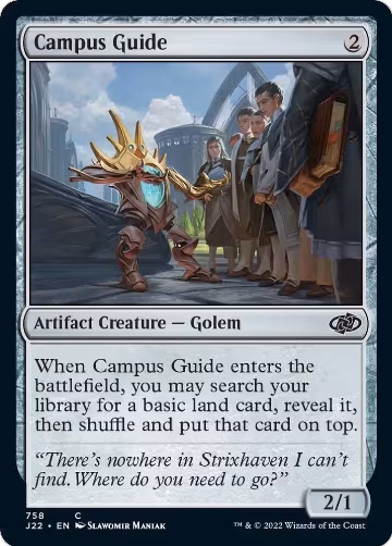 Campus Guide (758), Jumpstart 2022 — Magic card price