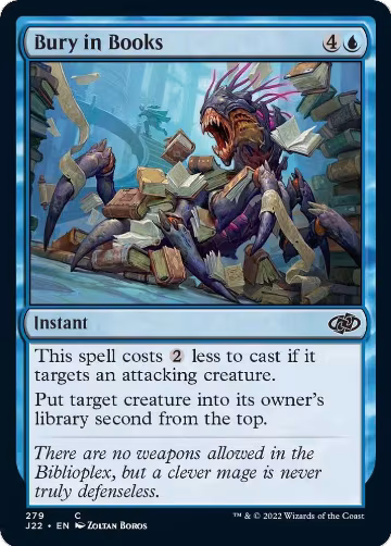 Bury in Books (279), Jumpstart 2022 — Magic card price