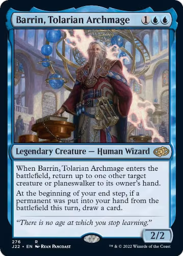 Barrin, Tolarian Archmage (276), Jumpstart 2022 — Magic card price