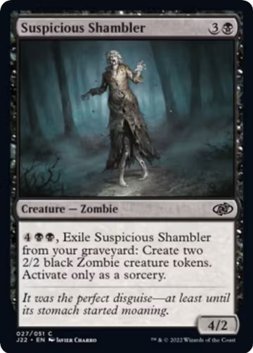 Suspicious Shambler (27), Jumpstart 2022 — Magic card price