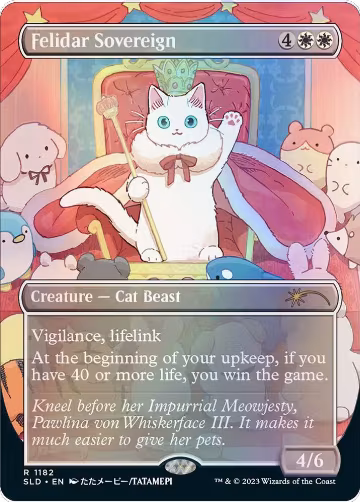 Felidar Sovereign (1182) (1182), Secret Lair Drop Series — Magic card price