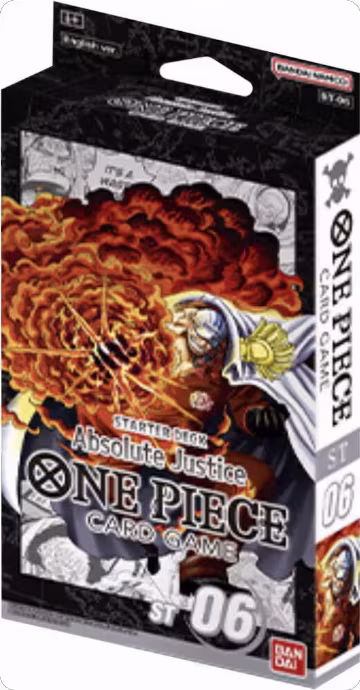 Starter Deck 6: Absolute Justice, ST-06: Starter Deck 6 Absolute Justice — One Piece sealed product price